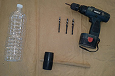 수액채취도구와 부품